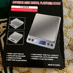 Mini Digital Scale Weight Up To 3000 grams 
