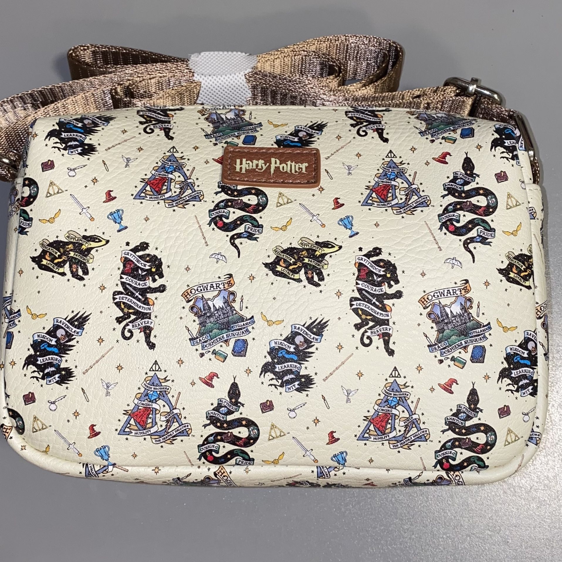 Harry Potter Storybook Vegan Leather Crossbody Bag.