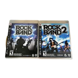 PS3 Rock Band 1 & 2 CIB