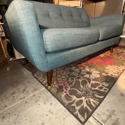 Bettie teal 65” Sofa