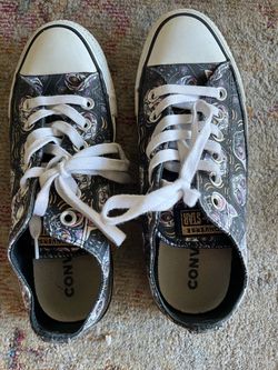 Converse Chuck Taylor~ Lo "Sugar Skulls Cats"