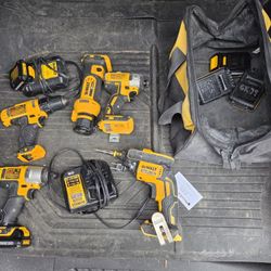 2 Dewalt Drill Sets