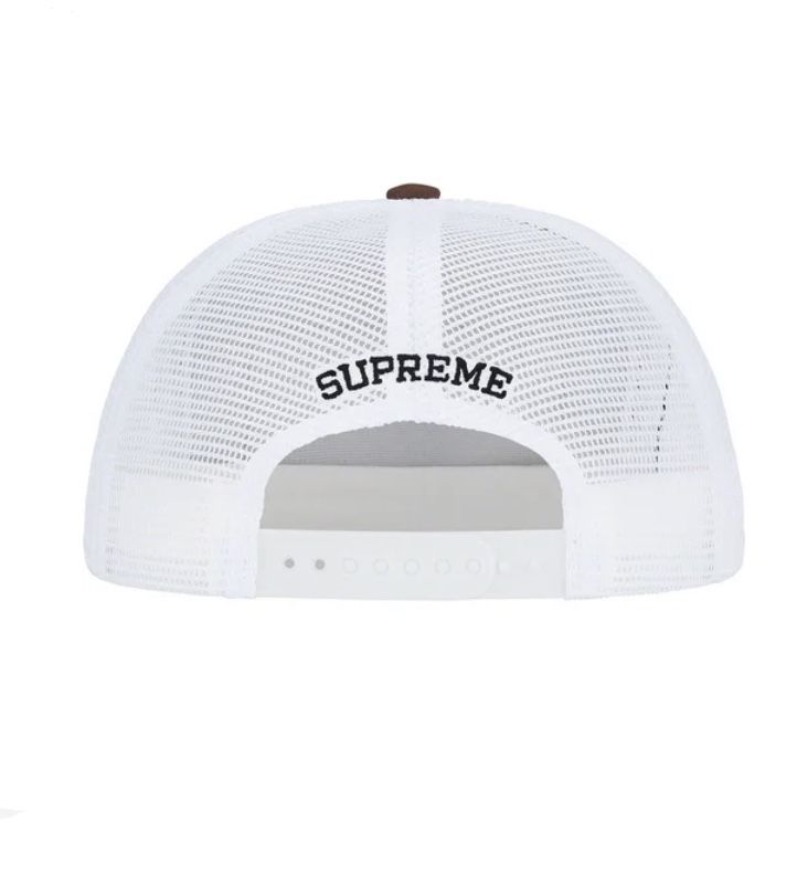 Supreme Illest Mesh Back 5-Panel Brown Trucker Hat for Sale in The