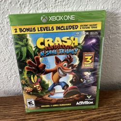 Crash Bandicoot N. Sane Trilogy Xbox One Brand New