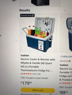 Ivation plug in cooler/warmer