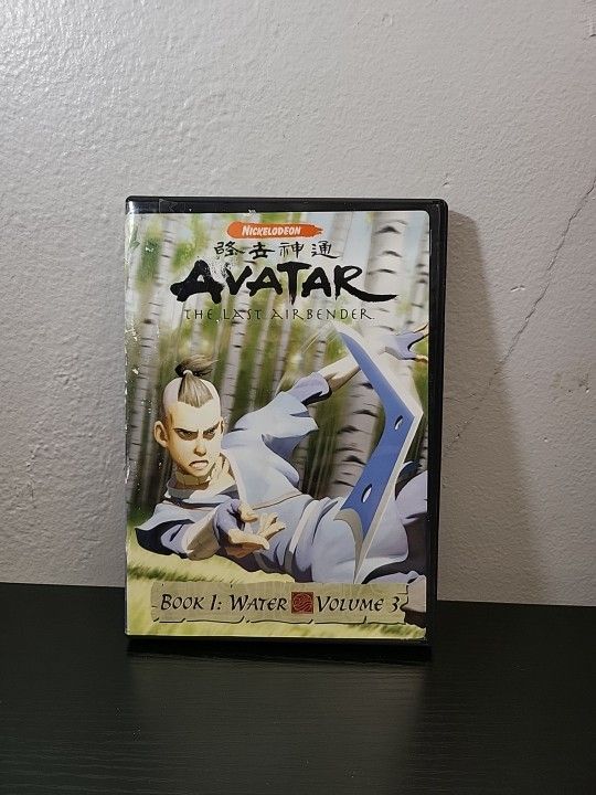 Nickelodeon Avatar The Last Airbender DVD Book 1 Water - Volume 3 Preowned