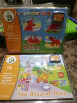 LEAP FROG: IMAGINATION DESK Book & Cartridge set