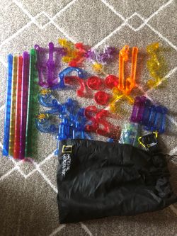 National Geographic marble run building set.