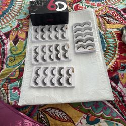 Set Of 20 Eyelashes New