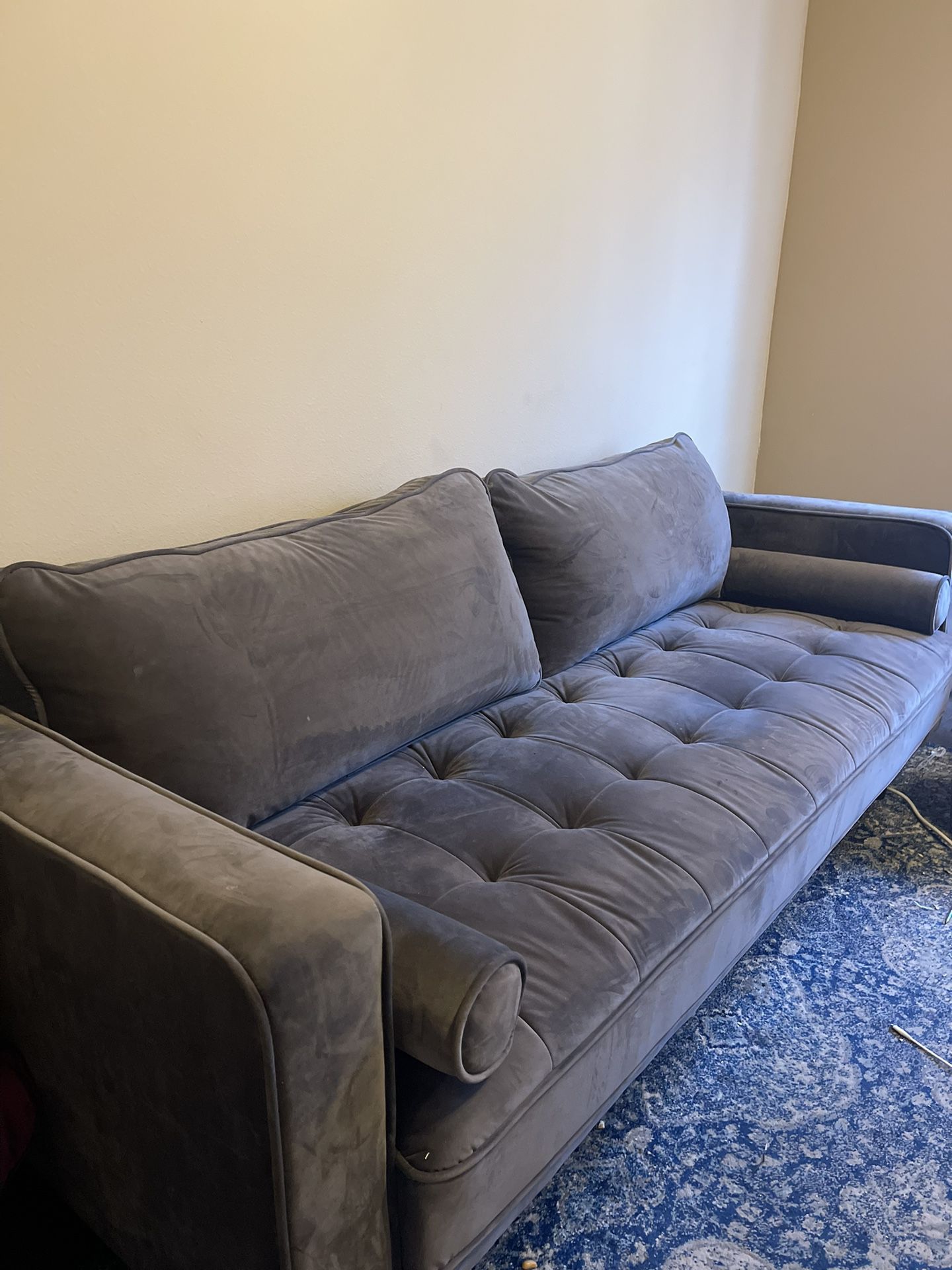 Velvet Sofa Loveseat Couch