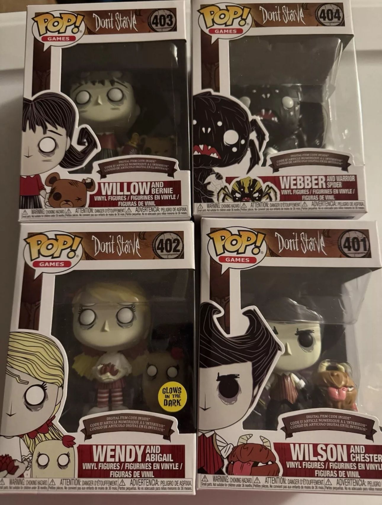 Don’t Starve Funko POPs!