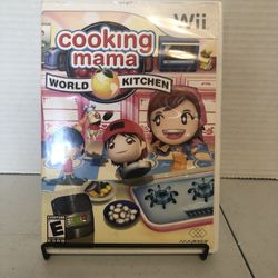 Cooking Mama: World Kitchen - Nintendo Wii Game - Complete w/ Manual - Tested
