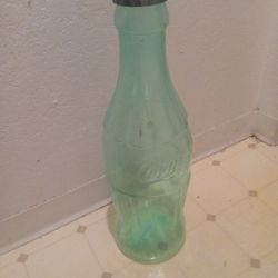 23 INCH EMPTY COCA COLA CHANGE COIN PLASTIC BOTTLE