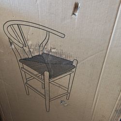 POLY & BARK Weave Counter Stool in Black