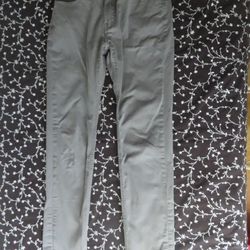 levi's 511 commuter grey jeans tag says 32x34 (32x32)
