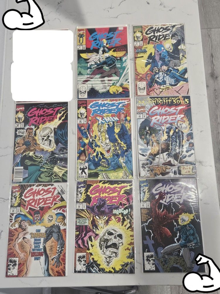 20 Ghost Rider & Venom Comic Books