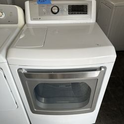 LG True Steam Electric Dryer 