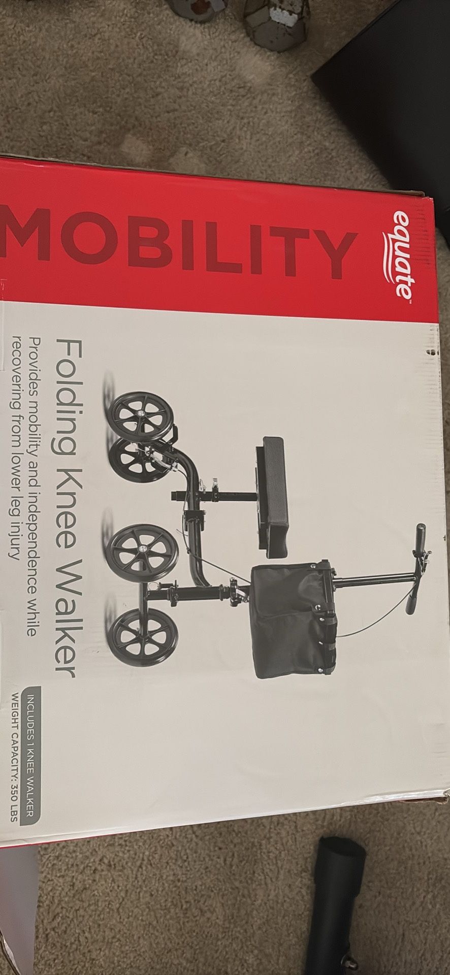Folding Knee Walker/Scooter