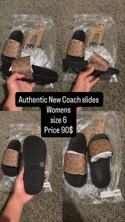 Womens Coach slides