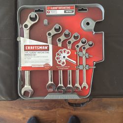CRAFTSMAN 7pc Elbow Ratcheting Wrench Set