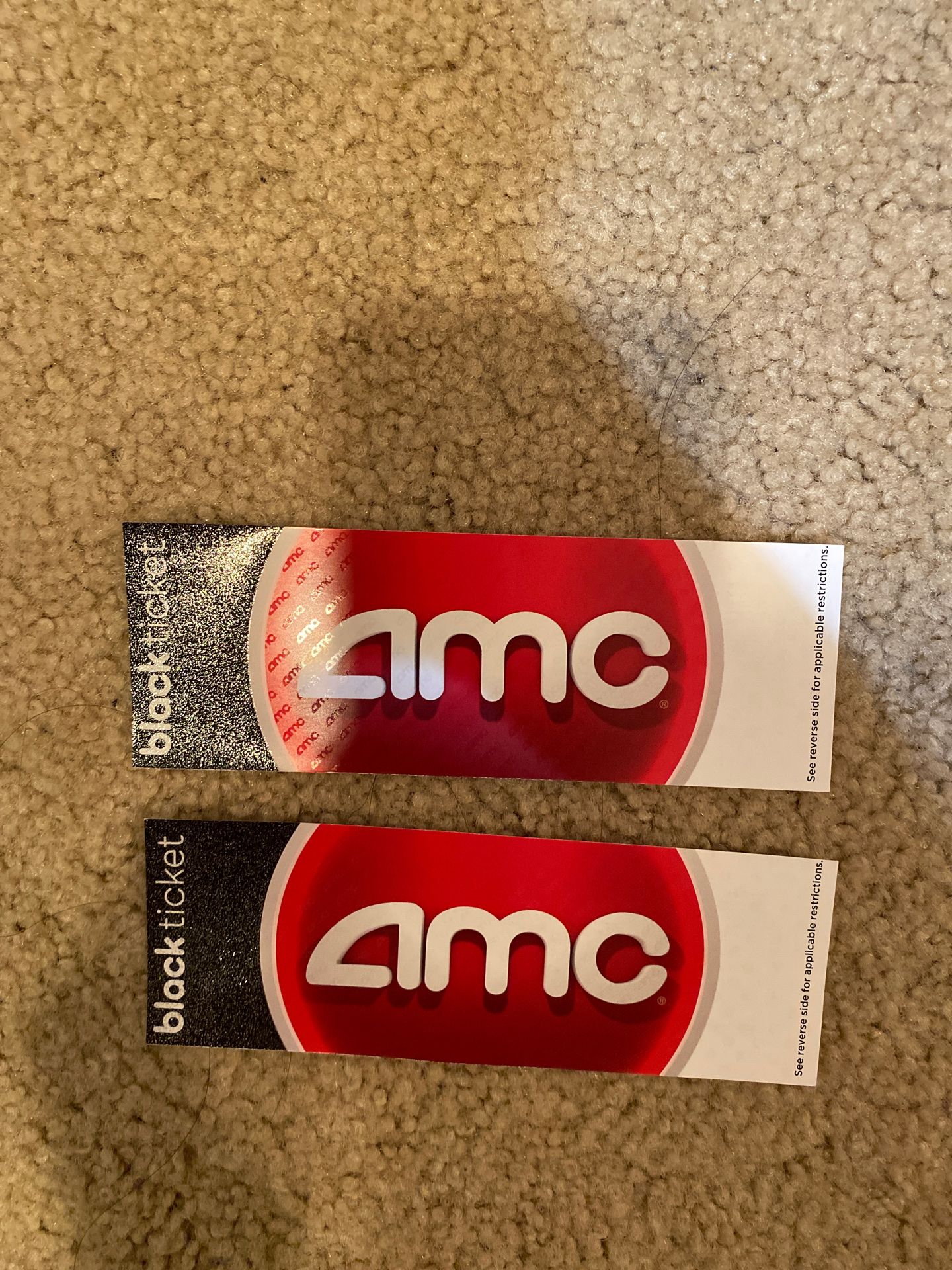 AMC tickets