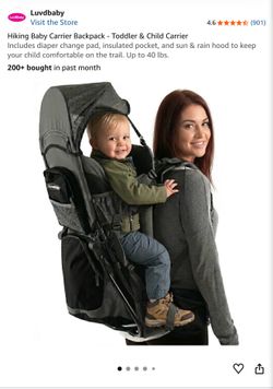 Luvdbaby Carrier Backpack