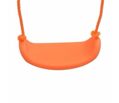 2-in-1 Single Swing and Toddler Swing Orange