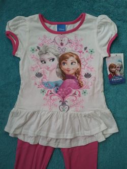 Elsa & Anna 2PC Set 4T