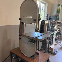Vintage Rockwell 14" Cast Iron Bandsaw – Complete Resto Project (Disassembled)