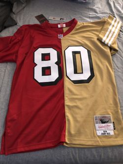 🏈 49ers Throwback Hall Of Game Niners 49ers Football Jersey New 🏈