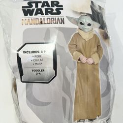 Toddler Star Wars Grogu/baby Yoda Costume 
