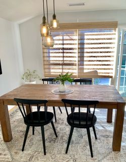 Pottery Barn West Dining Table – Tawny Finish (73” x 39”)