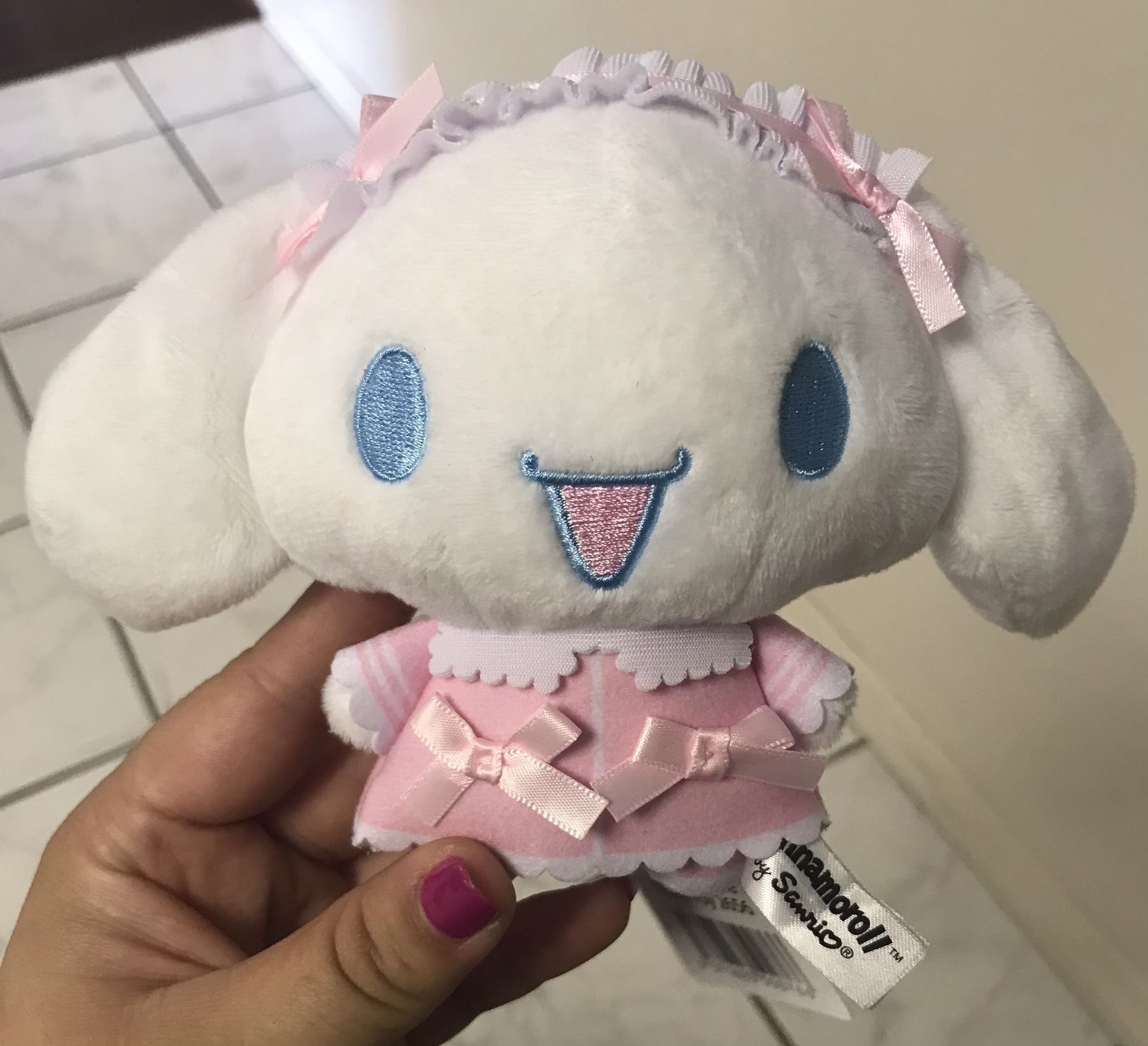 4” Cinnamoroll Pink Maid Plush