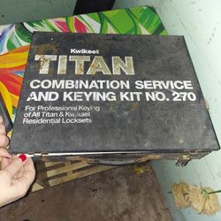 Kwickset Titan Combo Keyying Kit