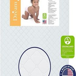 Dream On Me Holly 3" Fiber Portable Crib Mattress 