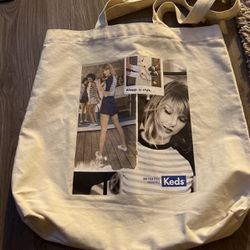 Taylor Swift Keds Shoe Tote Bag