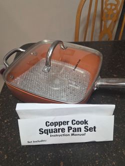 COPPER COOK SQUARE PAN