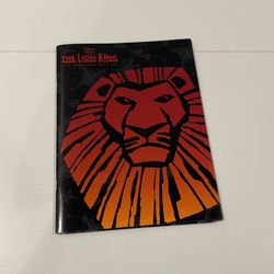 The Lion King The Broadway Musical Souvenir Program