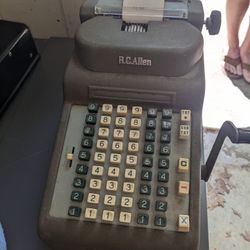 Vintage R.C. Allen Visomatic Register Machine 