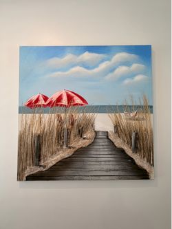 Large Beach Painting