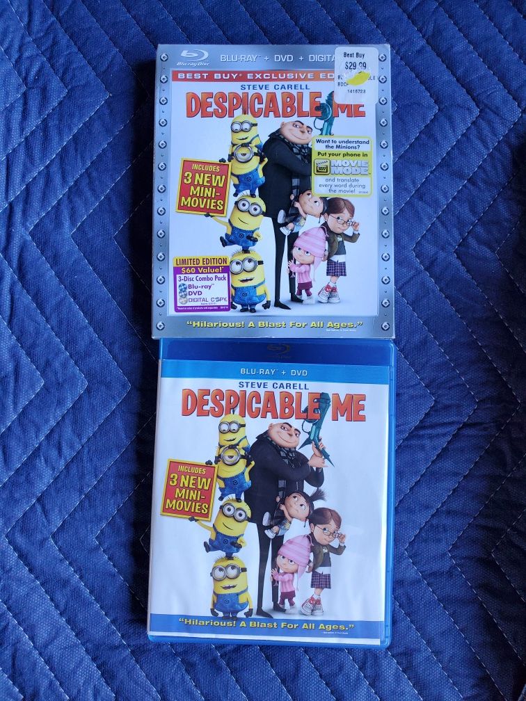 Despicable Me [2 Discs] [Includes Digital Copy] [Blu-ray/DVD] [2010]