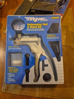 Mityvac Automotive test and bleed kit model mv8000