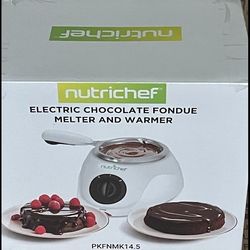 Nutrichef Fondue Electric Chocolate Melter
