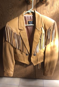 Women’s western leather jacket