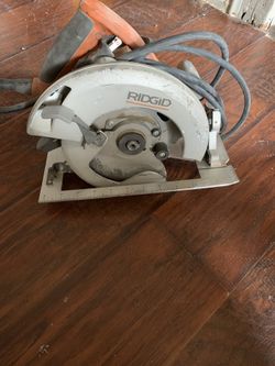 Ridgid circular saw