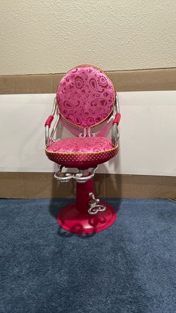 Our Generation Doll Salon Chair.
