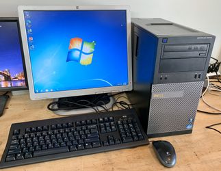 Dell Optiplex 3010 (500GB, Intel i5, 3.2GHz, 4GB) Windows 7 Desktop Computer