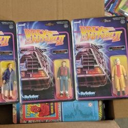 Super 7 Reaction Figures Back To The Future II 2 Retro Sideshow Hot Toys Statue