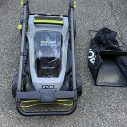 Ryobi 40V HP Brushless 20 in. Cordless Battery Walk Behind Push Lawn Mower with 6.0 Ah Battery and Charger