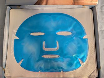 Blue Gel Ice Face Mask $10 for 1 mask